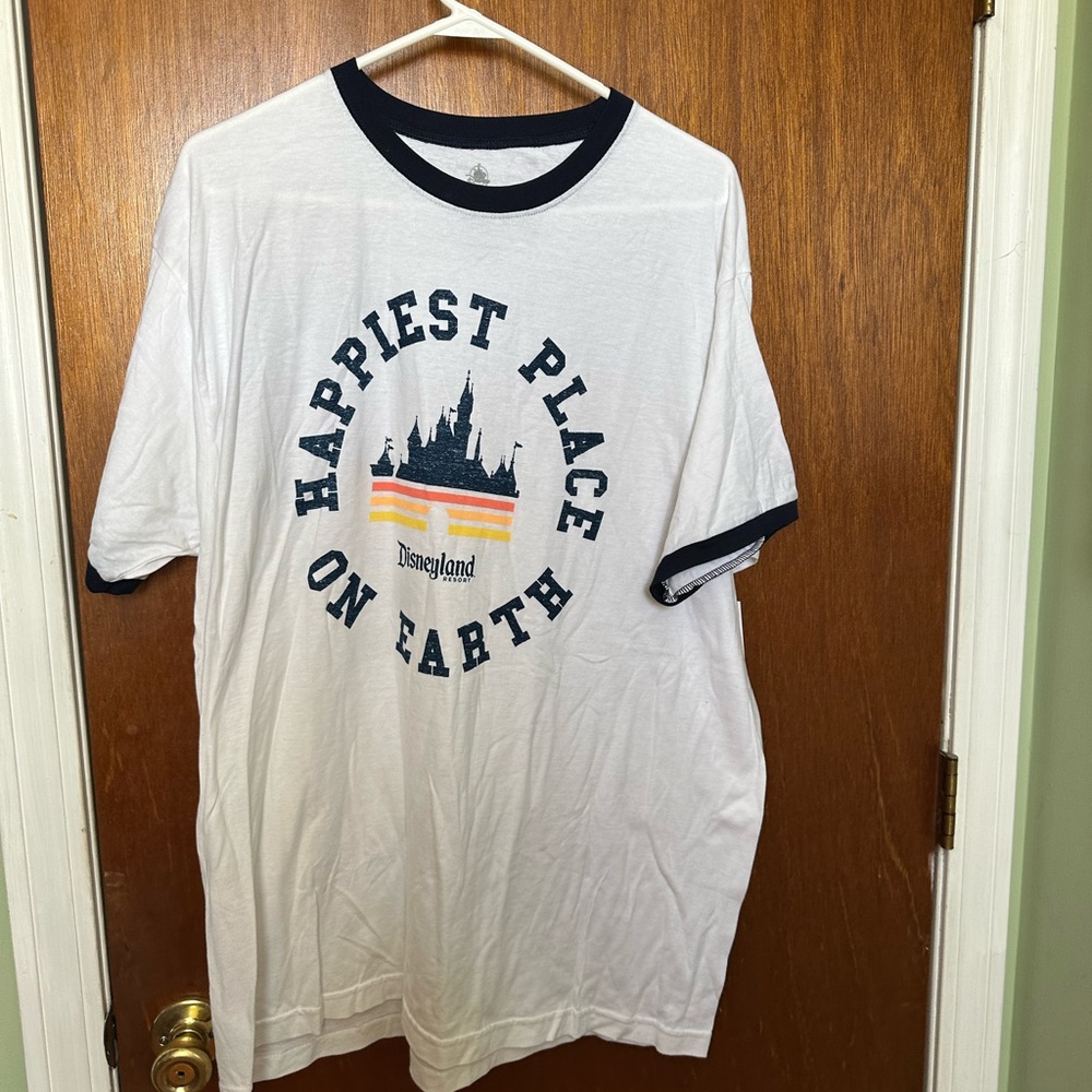 Walt Disney World ''Most Magical Place on Earth'' Ringer T-Shirt for Adults XL